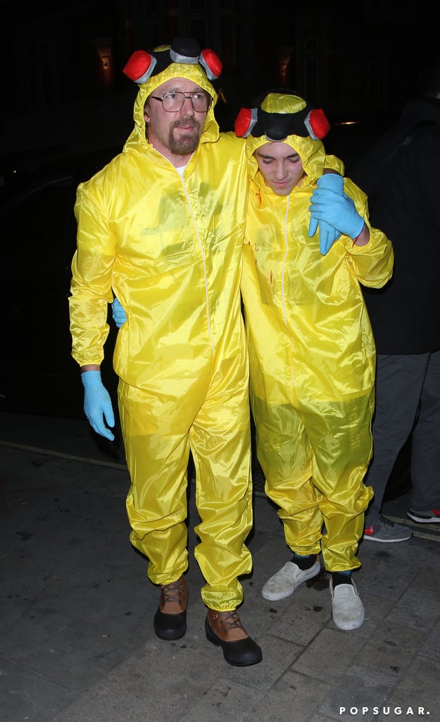 Guy and Rocco Ritchie as the characters of Breaking Bad Celebrities