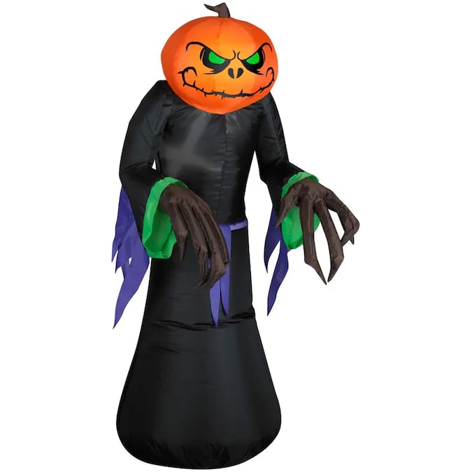 Gemmy Airblown Outdoor Pumpkin Reaper