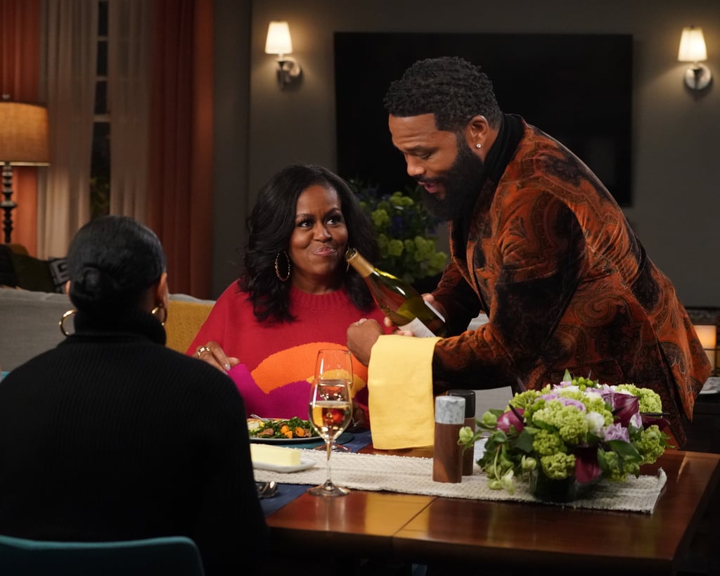 Michelle Obama's Outfits in Black-Ish Season 8 Premiere