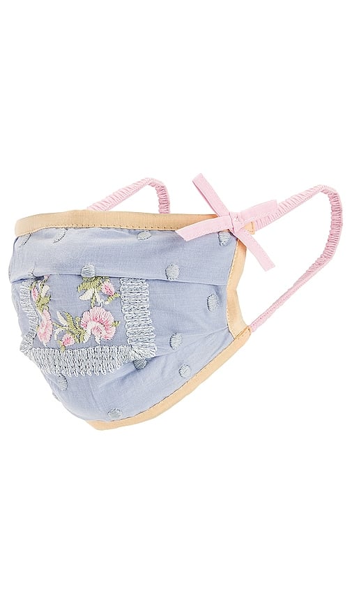 LoveShackFancy Follett Face Mask in Ambrosia Garden
