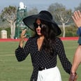 Meghan Markle Channels Princess Diana in Polka Dots at Prince Harry's Polo Match