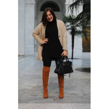 Report signature over discount the knee boots
