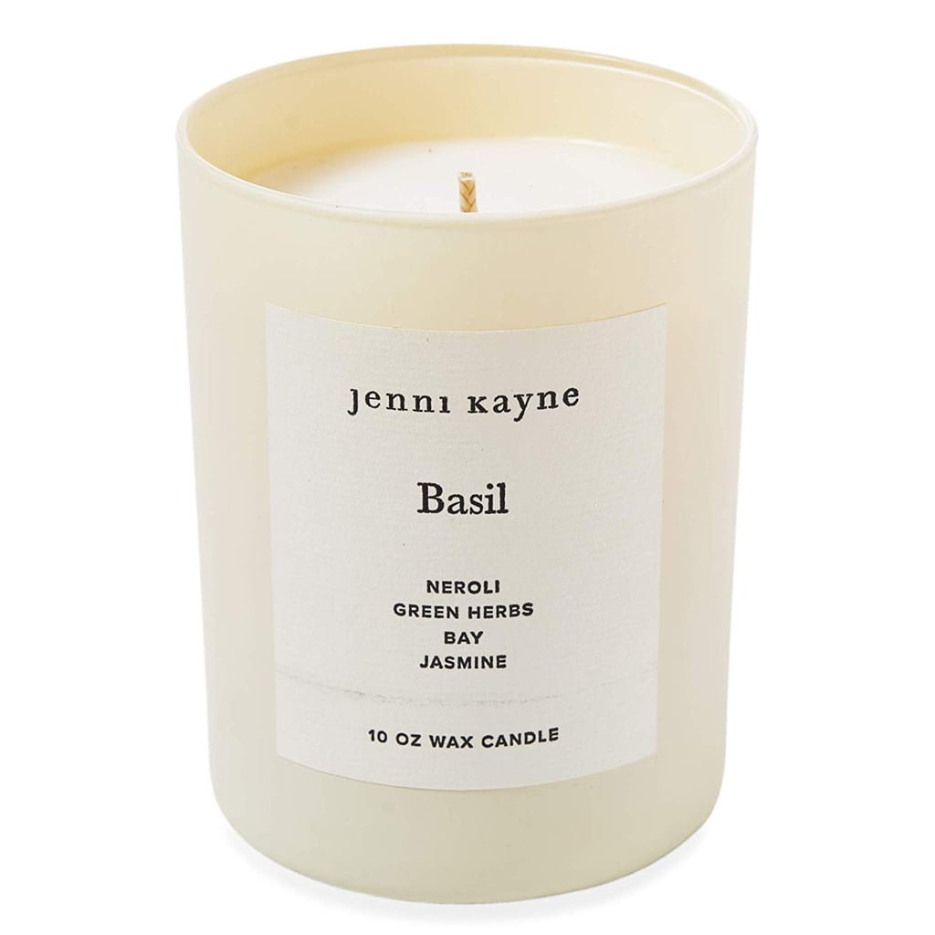 Basil Glass Candle (Nude)