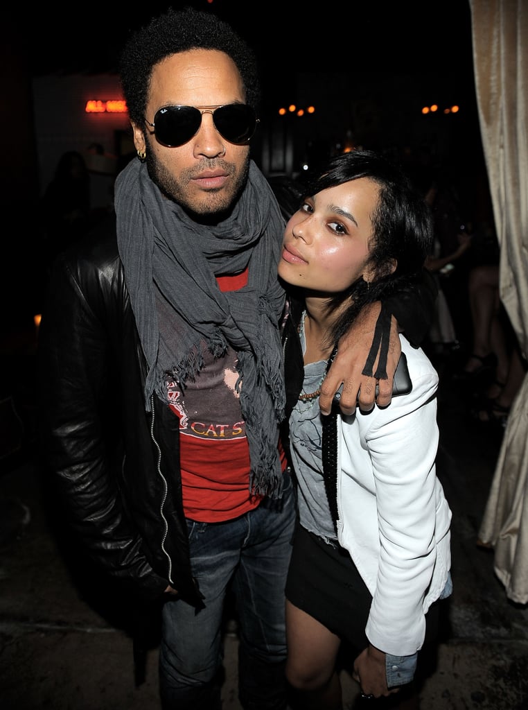 Zoe and Lenny Kravitz Pictures POPSUGAR Celebrity Photo 9
