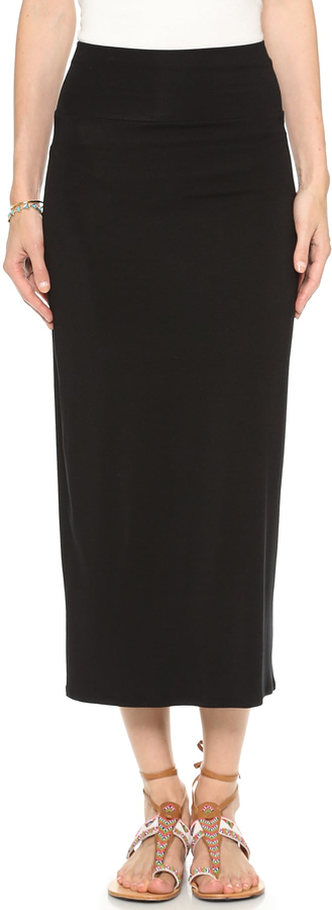 Kate Hudson Wearing a Crop Top and Skirt | POPSUGAR Fashion