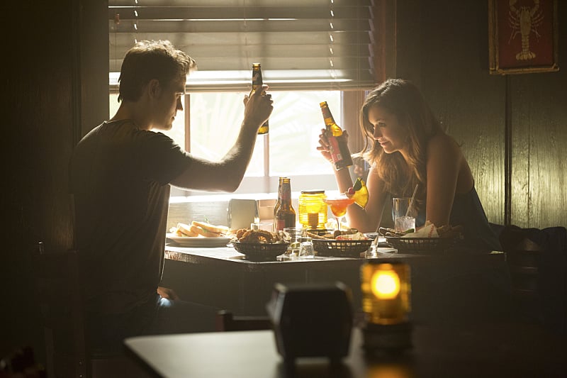 She even has beers with Stefan!