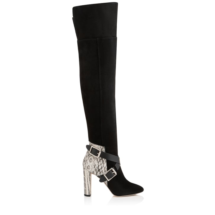 jimmy choo leather over the knee boots
