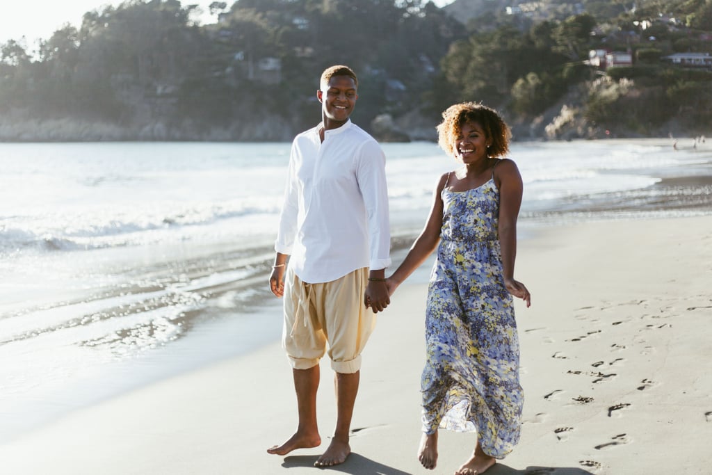 Mermaid-Themed Engagement Shoot