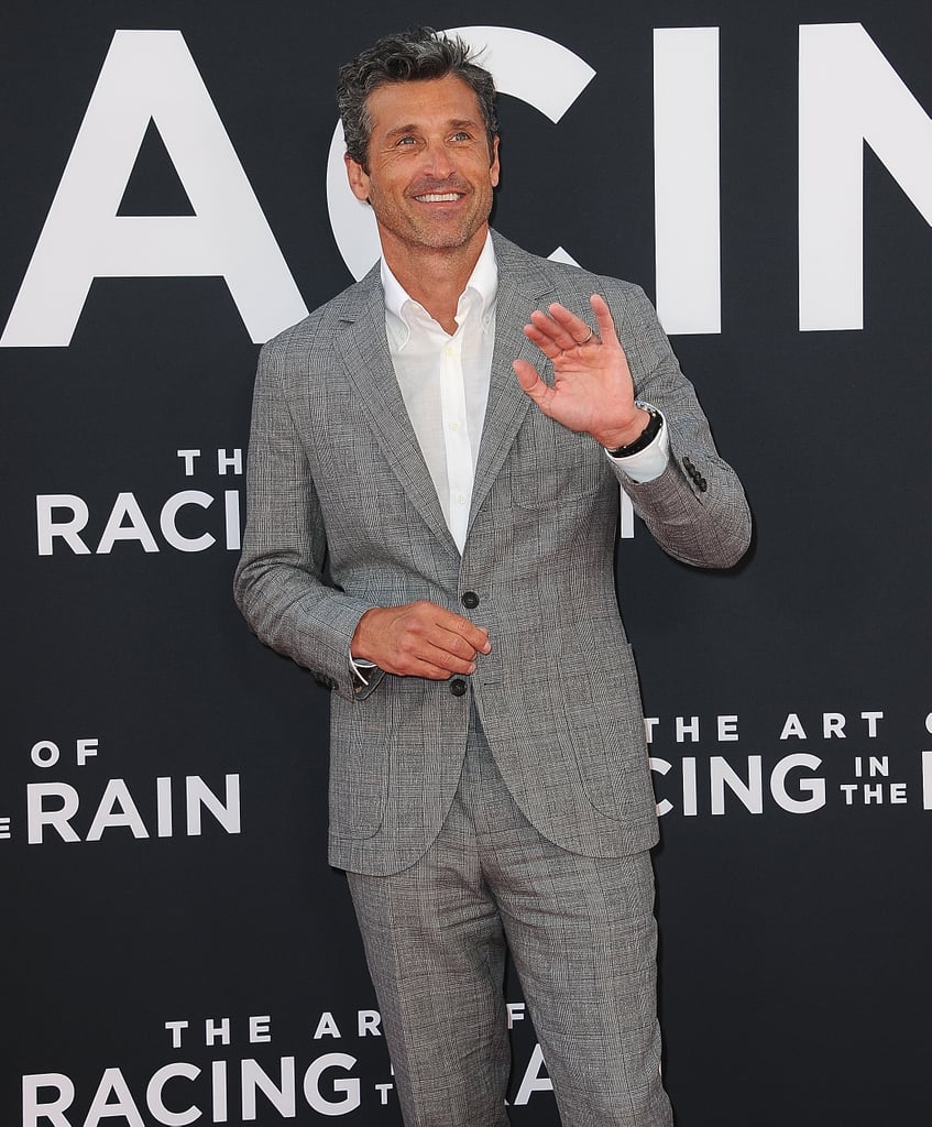 Patrick Dempsey Family at Racing in the Rain Premiere Photos