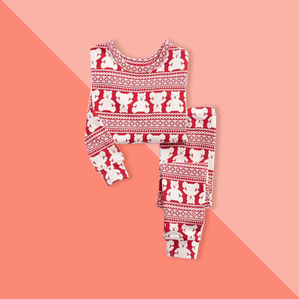 The family's newest addition will be even more cute and cuddly snuggled up in this bear-themed PJ set ($27).