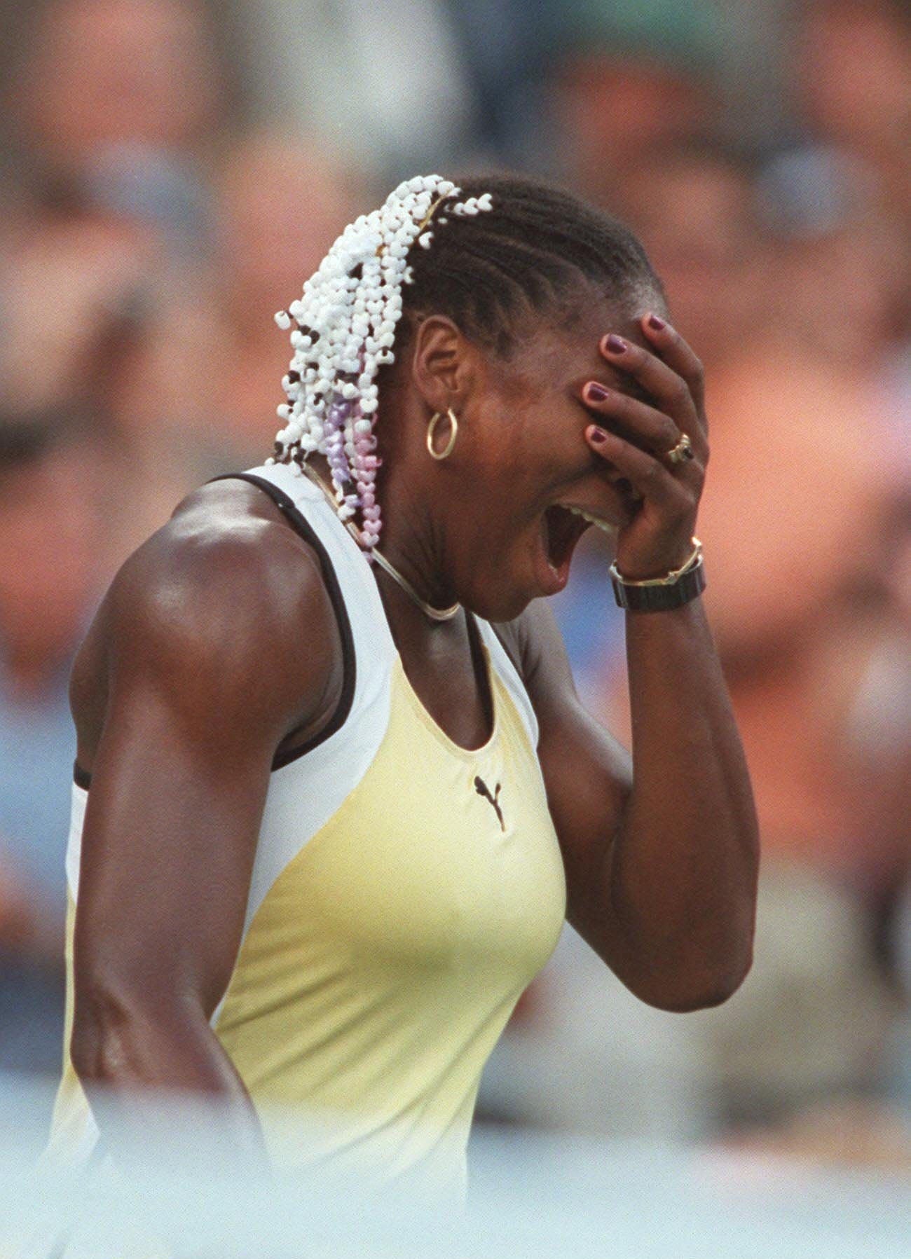 Serena Williams Wins Her First Grand Slam At 1999 Us Open Popsugar Fitness
