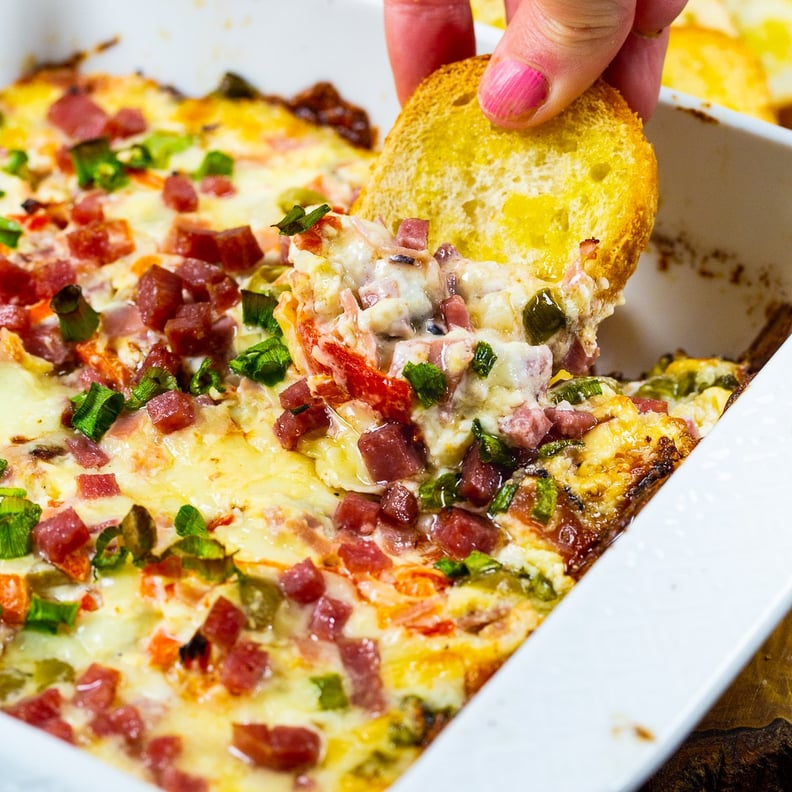 Hot Muffuletta Dip