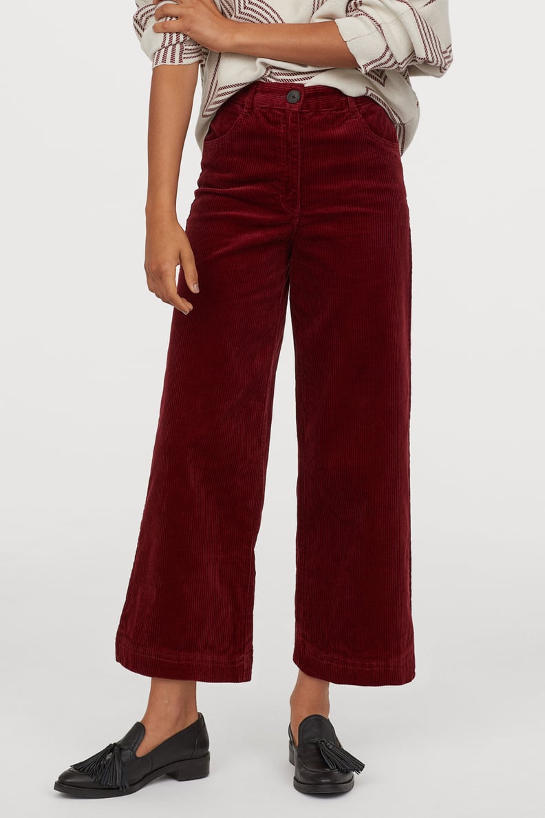 H&M Cotton Corduroy Pants