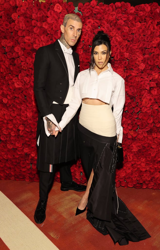 Kourtney Kardashian and Travis Barker's Met Gala Nails