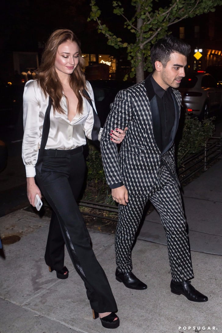 Sophie Turner and Joe Jonas's Engagement Party Outfits