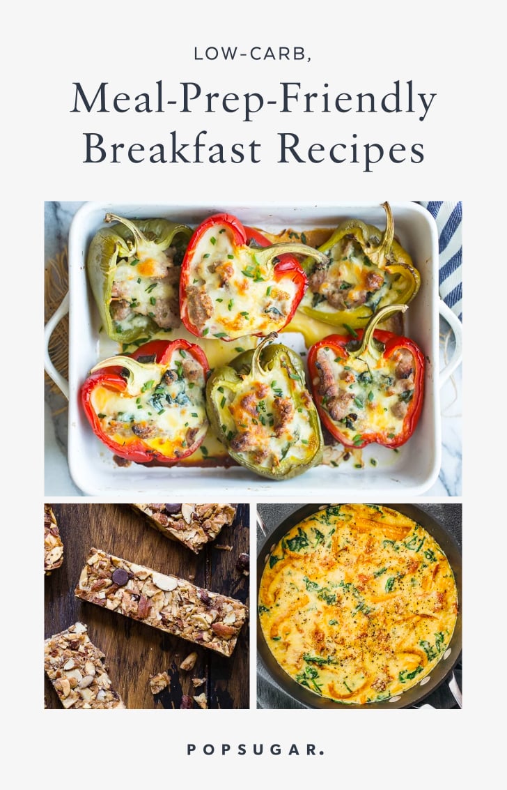 Low-Carb Meal-Prep-Friendly Breakfast Recipes