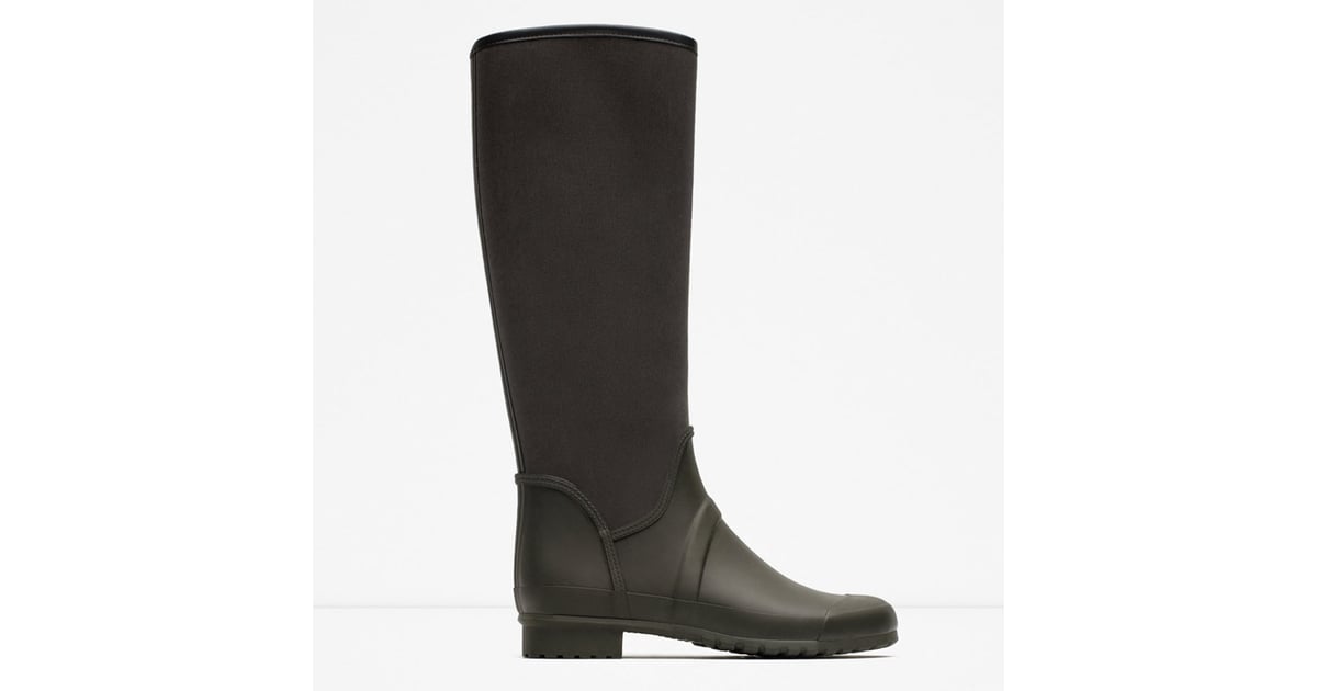 Zara Rain Boot (30) Fall Boot Trends 2015 POPSUGAR Fashion Photo 79
