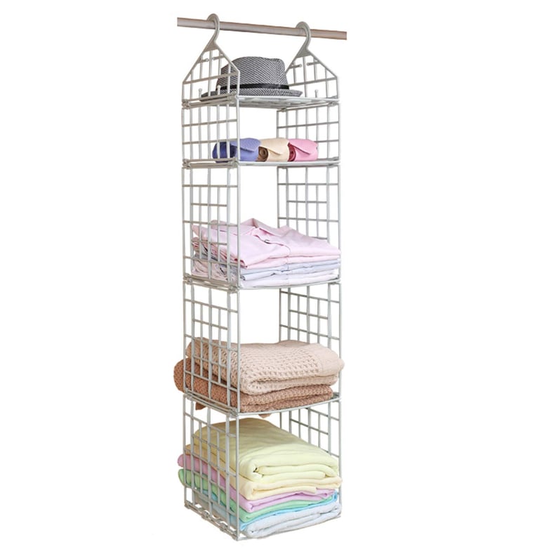 ZSPENG Plastic Hanging Closet Organizer