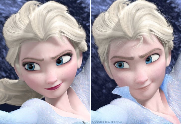 Elsa Gender Bent Disney Characters Popsugar Love And Sex