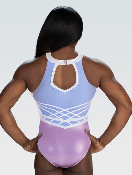 GK Elite Championships Lilac Replica Workout Leotard
