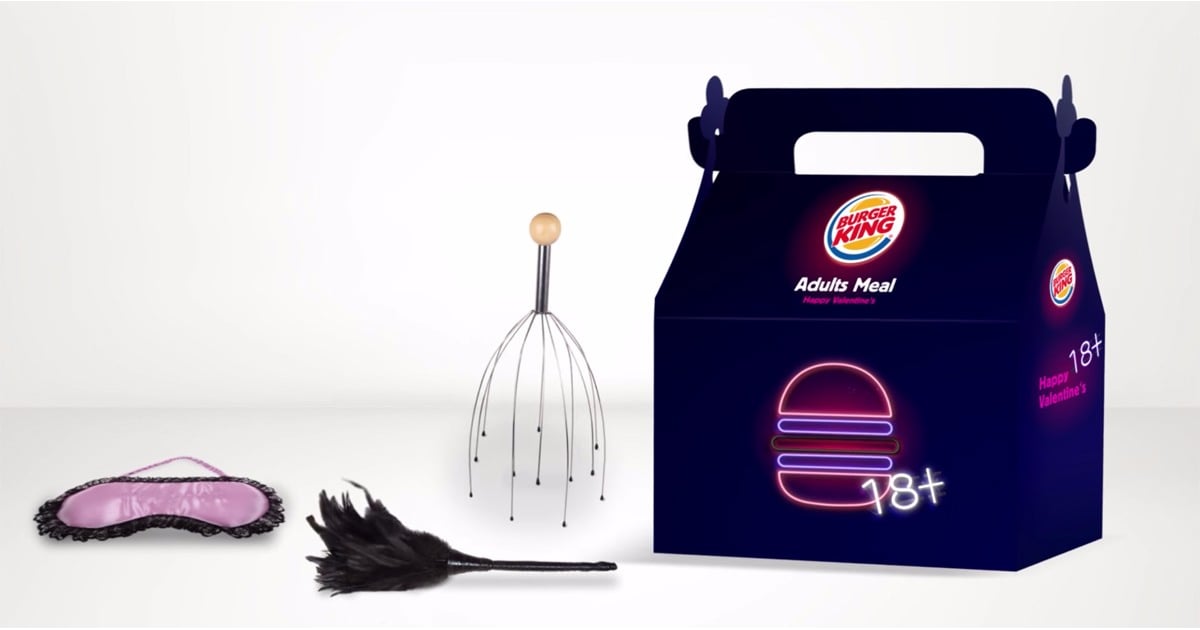 Burger King Adult Meals With Sex Toys For Valentine S Day Popsugar Food