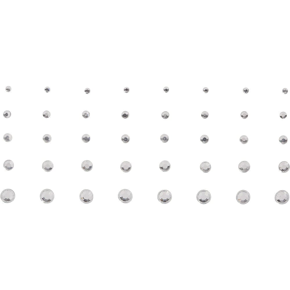 Party City Silver Rhinestones Body Jewelry