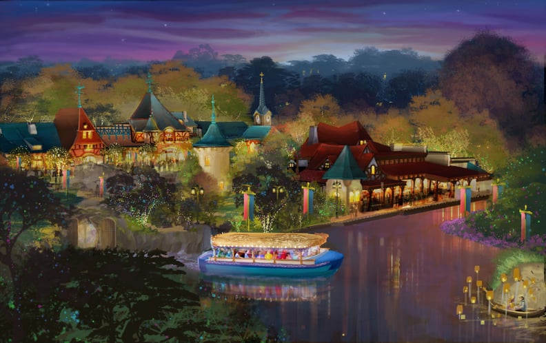 Voyage to the Crystal Grotto Attraction Rendering