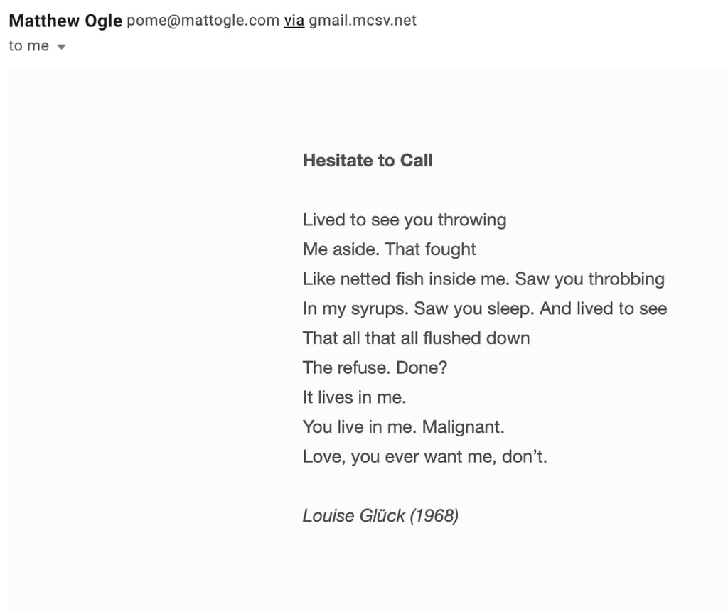 Sign Up For the Pome Newsletter