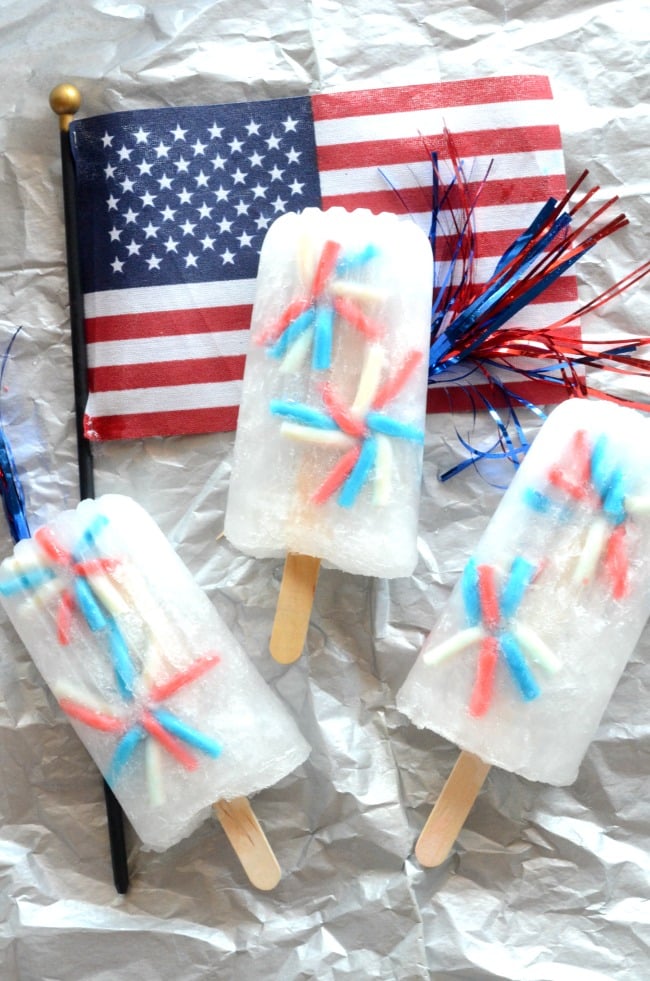 Firework Popsicles