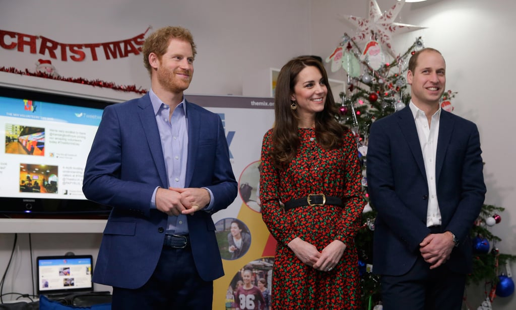 The Royals at The Mix Christmas Party in London Dec. 2016