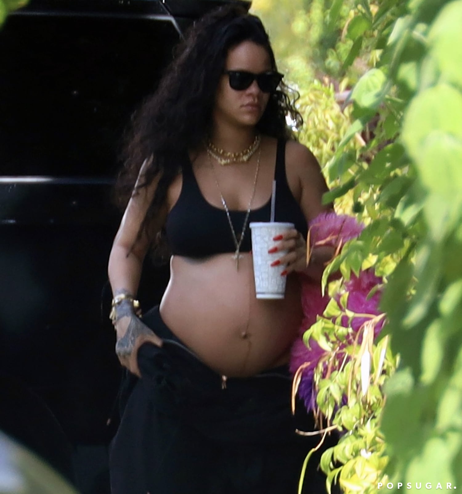 Rihanna Shared Photos of Her Breastfeeding Son RZA While Highlighting Her  New Maternity Bra