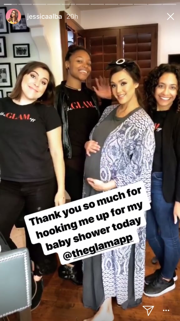 Jessica Alba Baby Shower Pictures December 2017 Popsugar