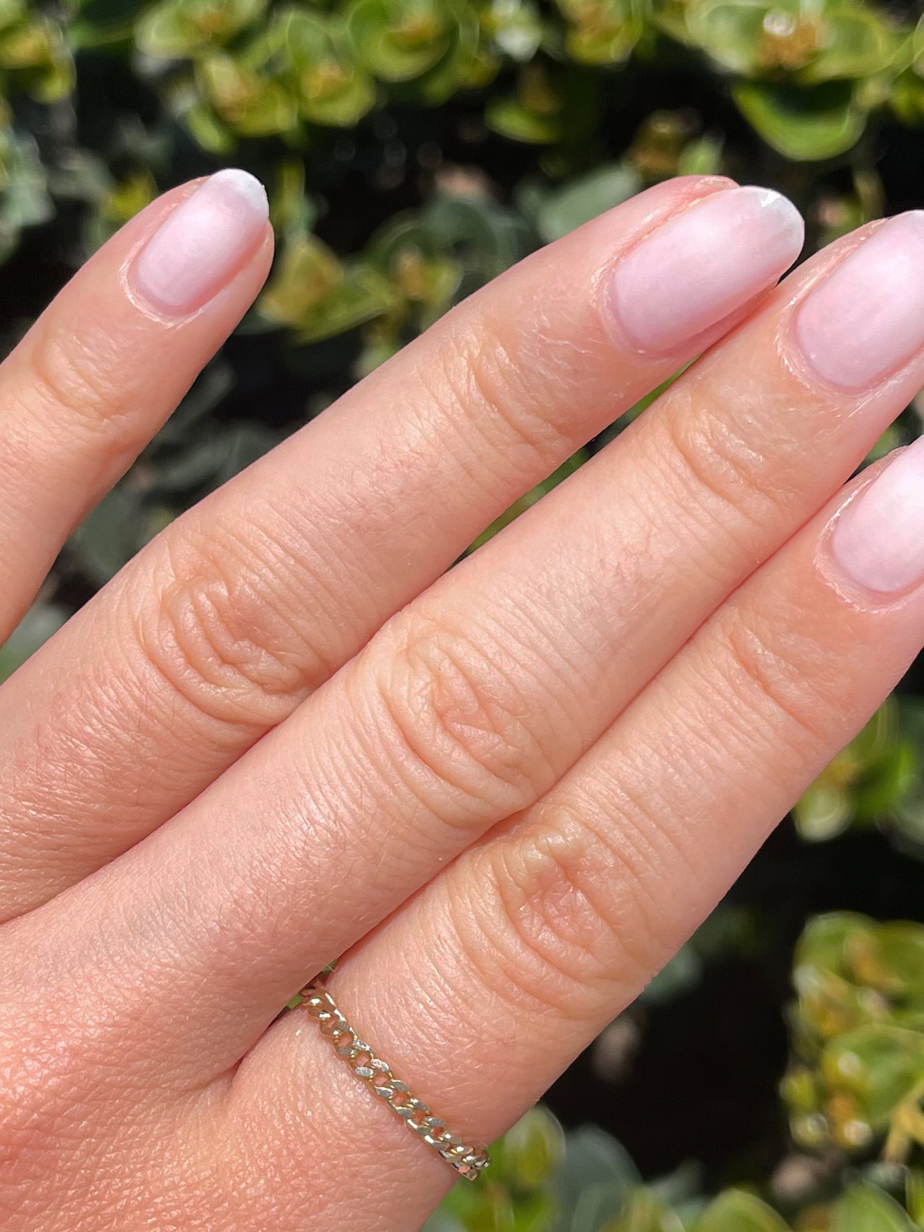 I Tried the Whimsical “Cloud” Nails Celebrities Love