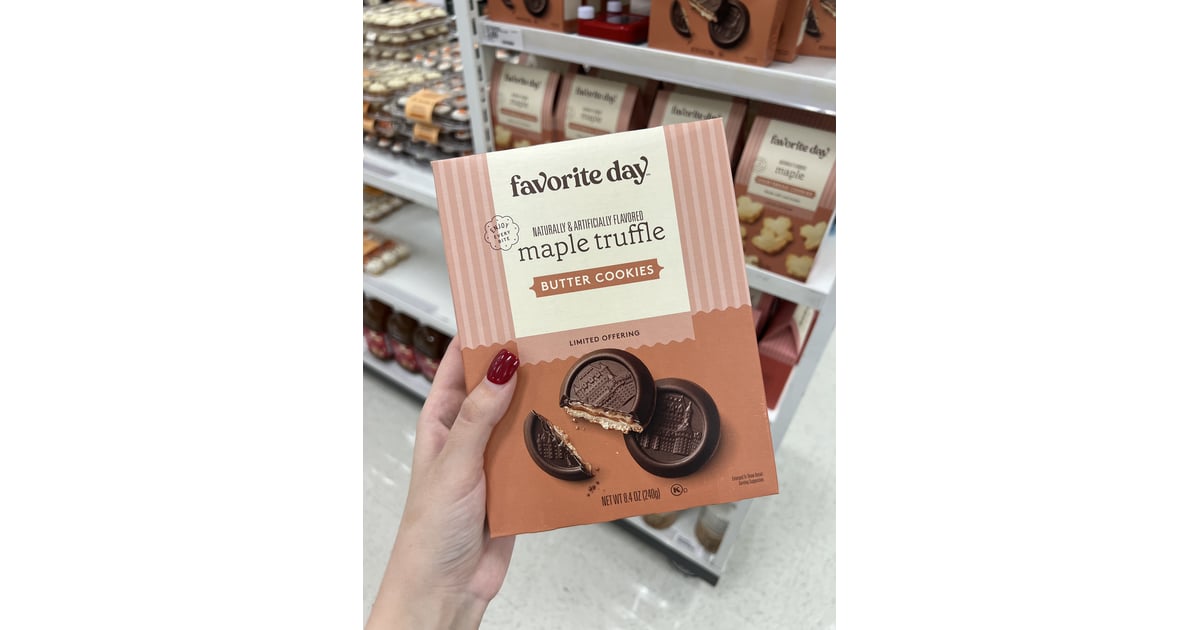 Seasonal Sweets Favorite Day Maple Truffle Butter Cookies New Fall