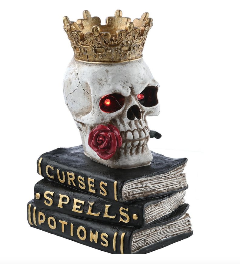 Skull Book Decor