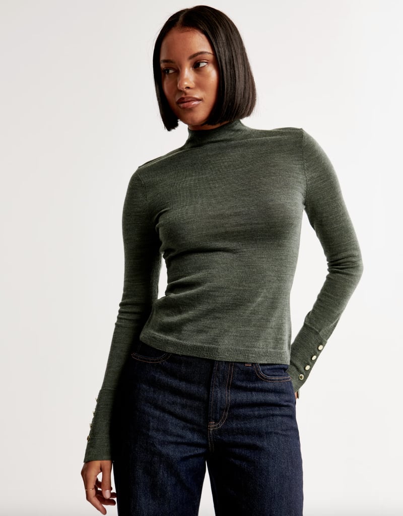 Best Mockneck Top From Abercrombie & Fitch