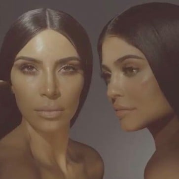 Kylie Cosmetics and Kim Kardashian