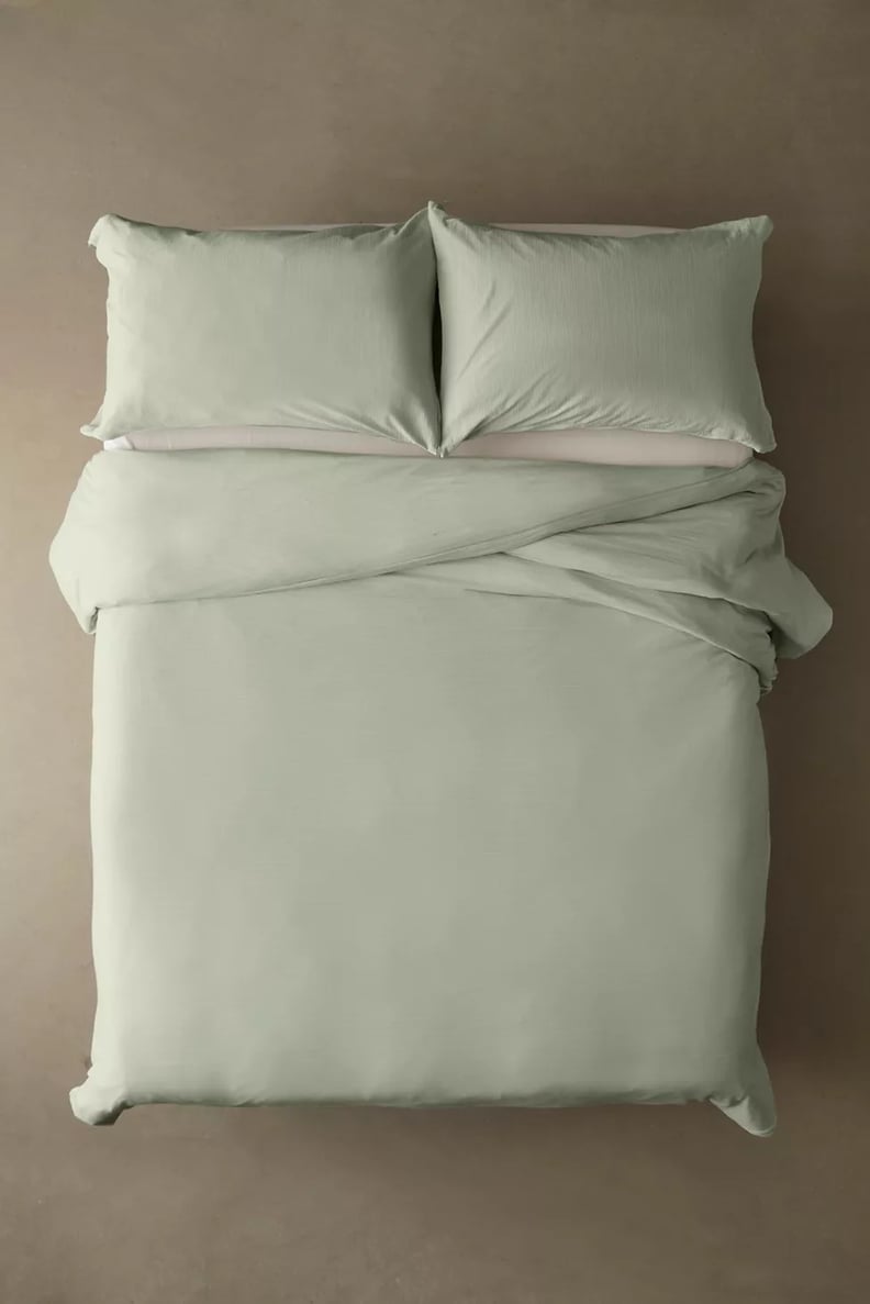 Something Textured: Cozy Jersey Duvet Set