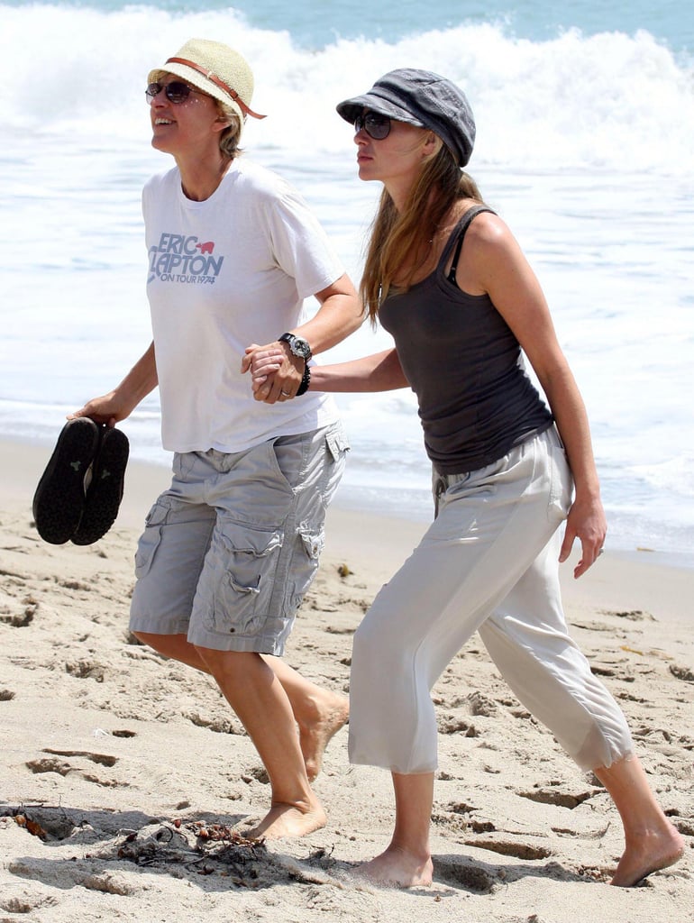 Cute Portia de Rossi and Ellen DeGeneres Pictures