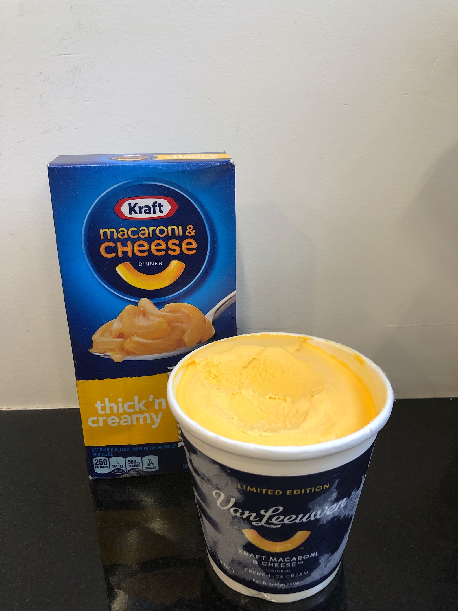 I Tried Van Leeuwen's Kraft Mac and Cheese Ice Cream Review POPSUGAR Food