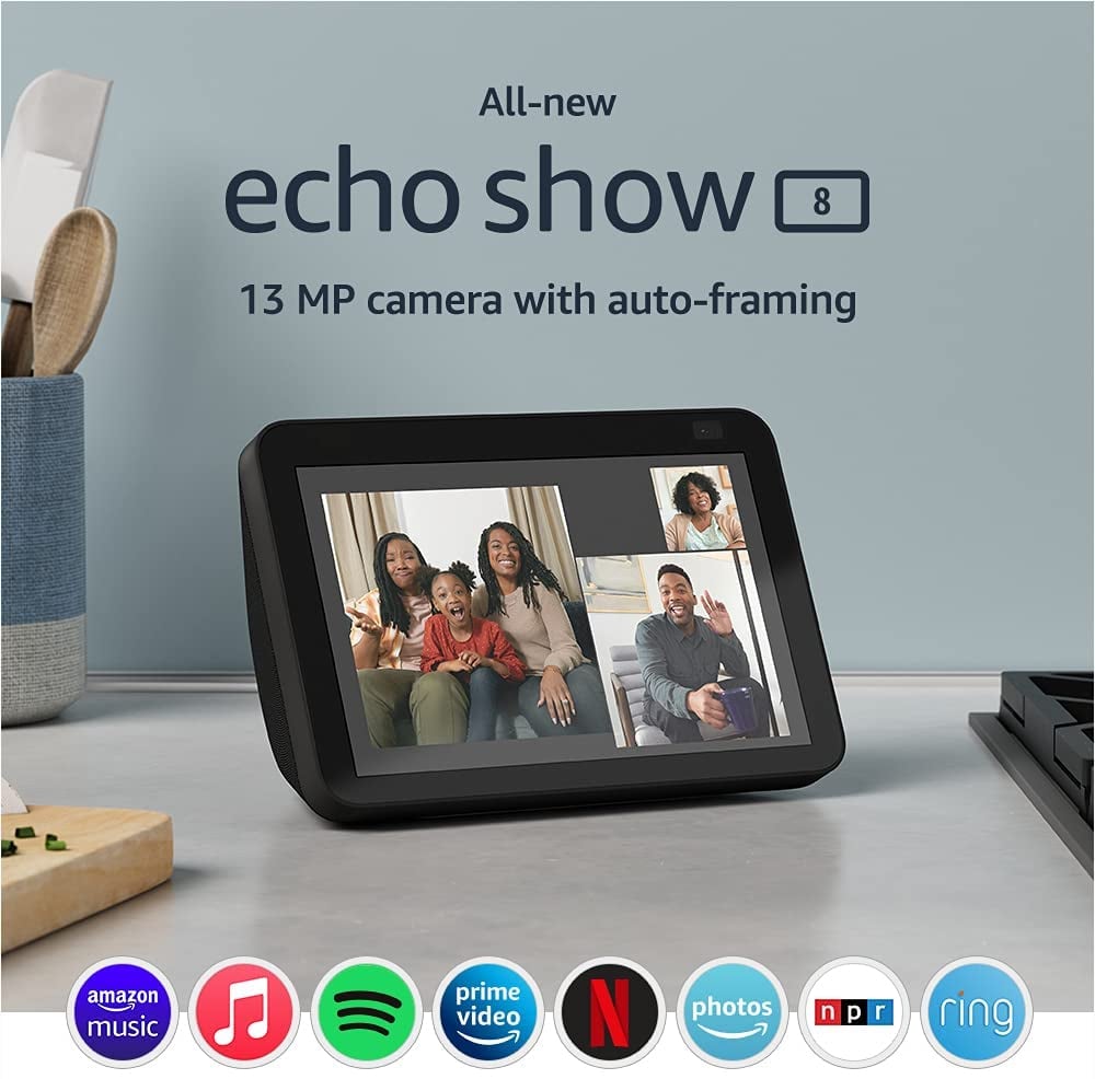 Echo Show 8 (2nd Gen) Best Tech and Electronics Deals For Amazon