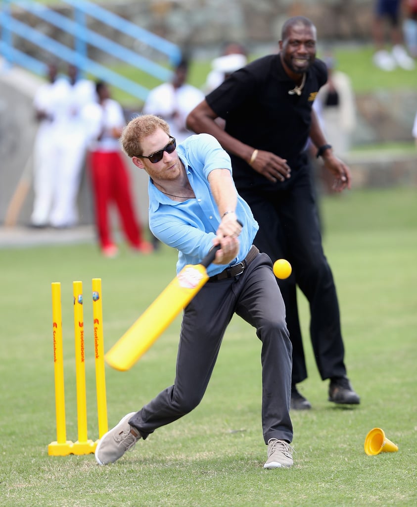 Prince Harry Dancing With Kids in the Caribbean 2016