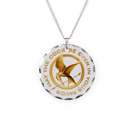 Golden Mockingjay Necklace ($20) | Pop Culture Gifts 2015 | POPSUGAR ...
