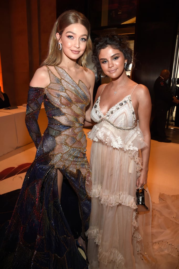 Gigi Hadid and Selena Gomez at the Met Gala 2018