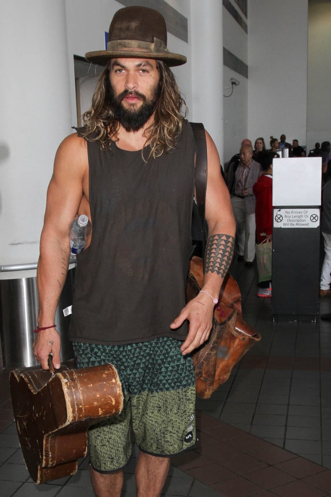 Jason Momoa Out in LA September 2016 Pictures