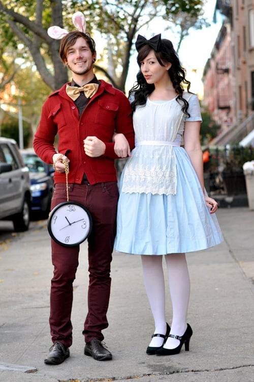 White Rabbit and Alice in Wonderland | Halloween Couples ...
