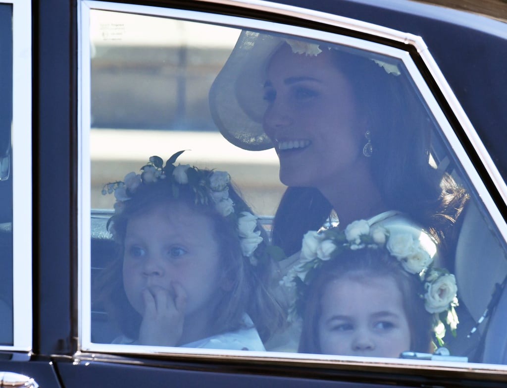 George and Charlotte at Harry's Wedding Pictures