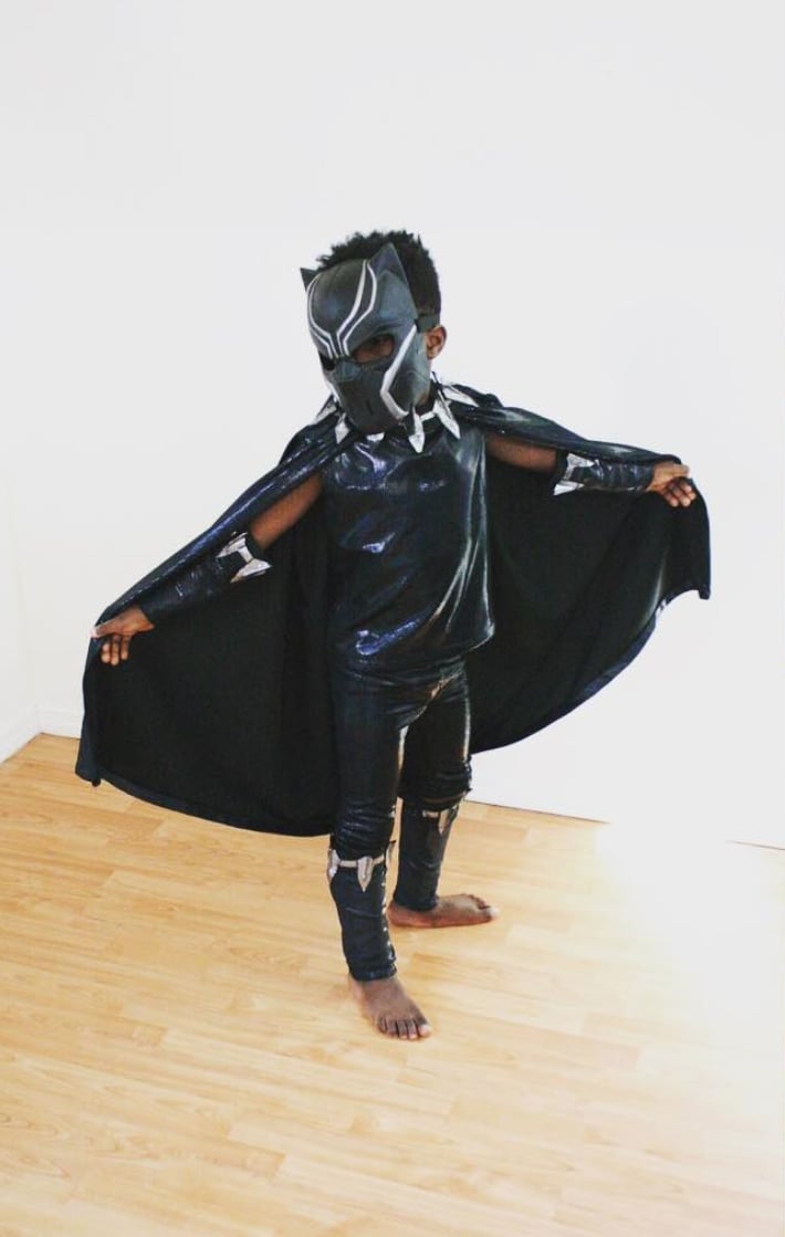 black panther outfit for toddler