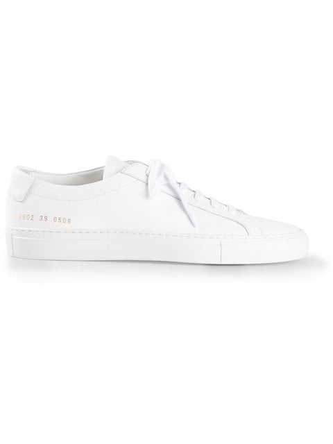 Common Projects White Low-Top Sneakers