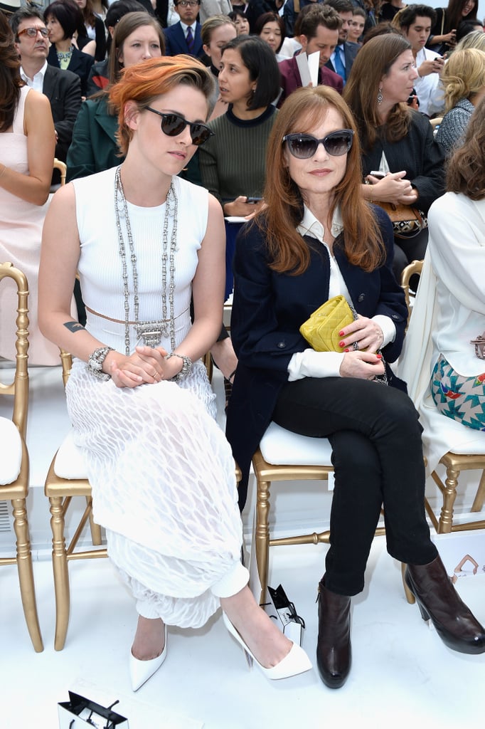 Kristen Stewart at Chanel Show at Paris Fashion Week 2014